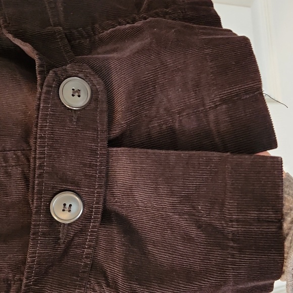 BLACK CORDUROY JACKET - Picture 5 of 6